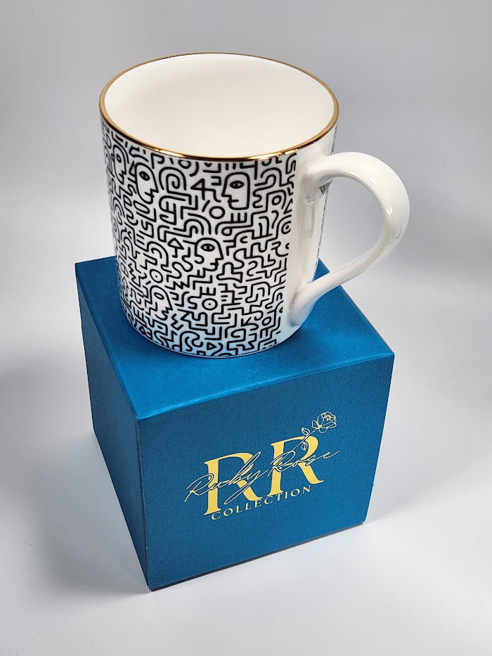 'Face Maze' Mug